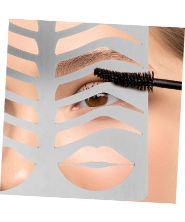 Balacoo Mold Eyebrow Makeup Stencil Brow Stencil Eyebrow Shaping Tool Lip Stencil Template Lipstick Modify - Buy Online on GoSupps.com