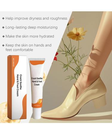  ZLHHRZJX Hand and foot cream for dry and chapped skin repairing cream for cracked heels moisturizing foot care body lotion for dry skin non-greasy care easy to carry (3 PCS) - Buy Online on GoSupps.com