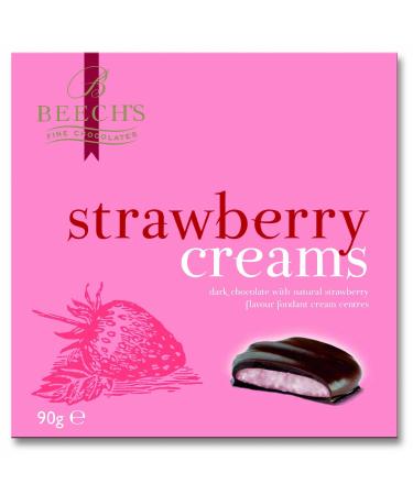 Beech's Strawberry Creams 90g single box