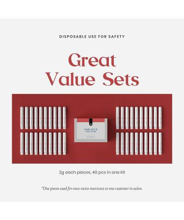 Beetles Nail Glue for Acrylic, Press On Nails - 40pcs, Super Strong & Quick Dry - Buy Online on GoSupps.com