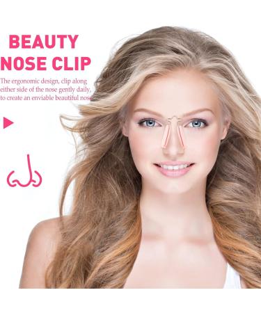 Pince Nez Remodelante en Silicone Rose Lot de 2 Dispositif de Redressement et Rehaussement du Nez pour Adultes Accessoire Beaut pour Modeler et Affiner Quotidien - Buy Online on GoSupps.com