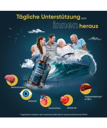 Omega 3 Fish Oil 1000mg - 400 Soft Capsules | 1+ Year Supply of EPA & DHA for Heart Brain & Blood Pressure | Sustainable Natural Anchovy Oil - Weightworld - Buy Online on GoSupps.com