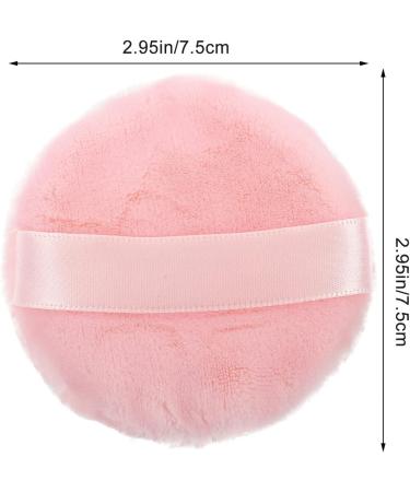 PATKAW 2Pieces Makeup Sponge Puffs Reusable Powder Puff 2.95 Diameter Setting Powder Puff for Make Up Face Puff Pads for Press Powder - Buy Online on GoSupps.com