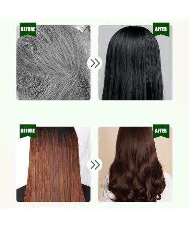 Hair Colour for Women Vegetable Oil Cream 260 ml Long-Lasting Resistance Pack of 2 Bottles of Intensive Coloring White-Grey Hair Coverage for Adults Seniors Hairdressers - Buy Online on GoSupps.com