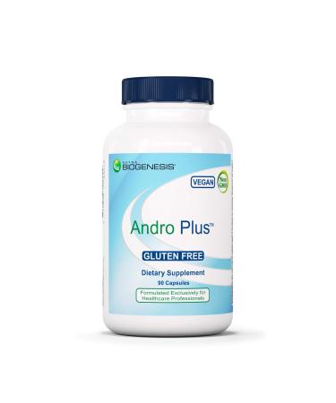 Nutra BioGenesis Andro Plus - Tribulus Terrestris Extract for Men, Maca Root Supplement for Men's Vitality with Muira Puama, Health and Wellness Support - 90 Vegetarian Capsules 90 Count (Pack of 1)