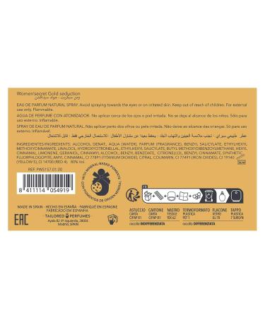 Women Secret Gold Seduction Eau De Parfum 3.4 Ounce - Buy Online on GoSupps.com