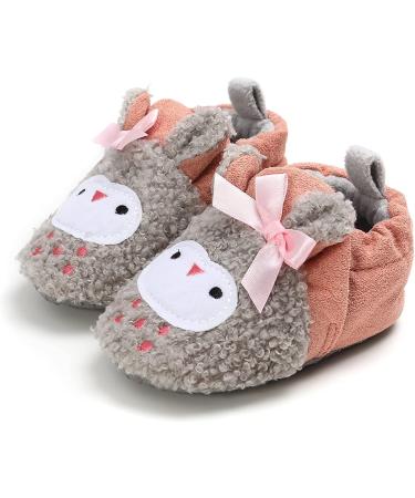 TMEOG Baby Booties Slippers Infant Boots for Boys/Girls 6-12 Months Winter Sock Crib Shoes 0-18Months - Buy Online on GoSupps.com