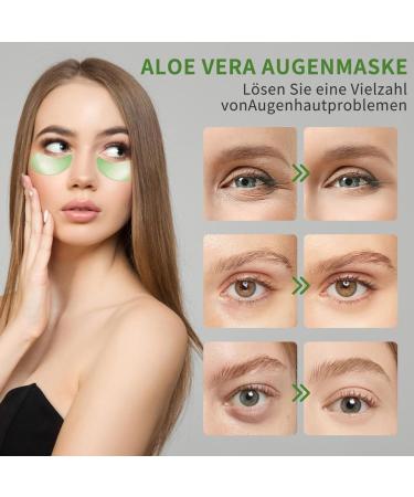  Generisch Aloe Vera Eye Mask 2/4 Boxes Aloe Vera Eye Pads Collagen Eye Pads Eye Pads Eye Pads Dark Circles Puffiness Wrinkles Eye Pads - Buy Online on GoSupps.com