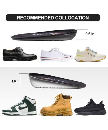Height Increase Insoles for Leg Length Discrepancy & Pain Relief - 0.6 Inch Taller Shoe Inserts (Pack of 2) - Buy Online on GoSupps.com