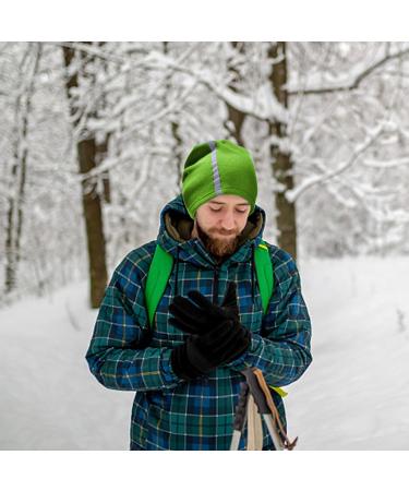 SIUKE Winter Fleece Neck Warmer | Reflective Windproof Ski Gaiter for Men & Women - Blue - Buy Online on GoSupps.com