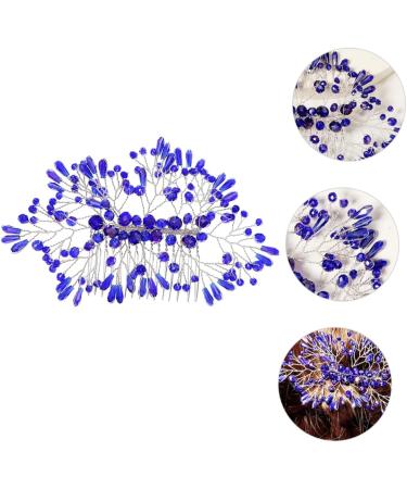Ipetboom Bridal Crystal Hair Comb Bride Rhinestone Hair Comb Bridal Rhinestone Hair Comb Bride Headpieces for Wedding Rhinestone Hair Clips Bride Hair Clip Manual Bridesmaid Headgear Alloy - Buy Online on GoSupps.com