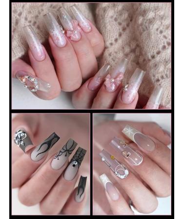 Kalolary 120pcs Dual Nail System Forms - Full Cover Gel Nail Tips for Acrylic Nail Art Extension 12 Sizes with Scale - Buy Online on GoSupps.com