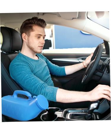 Male Urine Bottles Portable Pee Bottles Spill Proof Men Urine for Travel Hospitals Emergency 1200ML Urinals - Buy Online on GoSupps.com