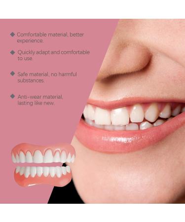 Denture Enhancement Set - Teeth Cosmetic Kit for Smile Beauty Boost Comfortable Material Fake Teeth Natural-Looking Dentures for Daily Use & Confident Grins - Buy Online on GoSupps.com