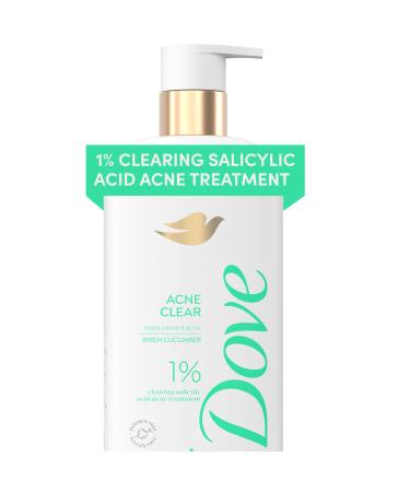 Dove Serum Body Wash Acne Clear for troubled skin with Salicylic Acid 18.5 Fl Oz 18.5 Fl Oz (Pack of 1)