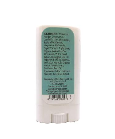 Buy Clay Dry Bold Mini Mint Deodorant - Zion Health 0.7 oz Stick | Natural & Effective International Shipping - Buy Online on GoSupps.com