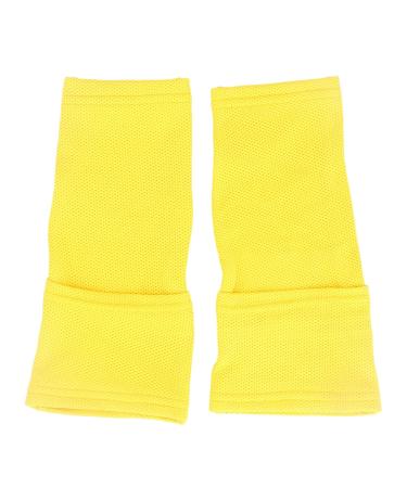 ZJchao Calf Compression Socks - Breathable Shin Guard Sleeves for Calf Support & Achilles Tendon Relief | Stretchy Slip-Resistant Soccer Shin Pads for Teenagers & Adults (Yellow M - Buy Online on GoSupps.com