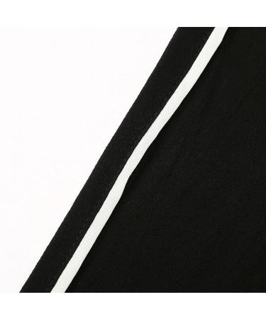 Ronony Men's Slim Fit Jogging Pants - Stylish Sports Pants with Cord Strain & Pockets - Black Streetwear for Leisure & Training - Buy Online on GoSupps.com