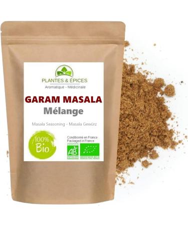  P&E Plants & Spices - Organic Garam Masala Blend Indian Reunion Island and Mauritian spice 100% natural (50g) - Buy Online on GoSupps.com