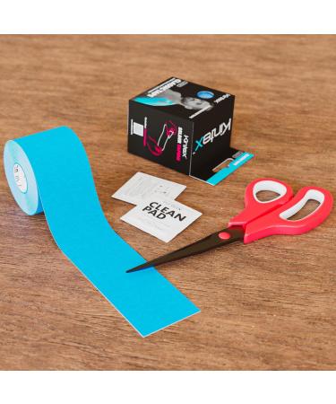 Buy Kintex Non-Stick Taping Scissors for Kinesiology Tape - Black/Red | Ideal for Precision Cutting | International Shipping Available - Buy Online on GoSupps.com