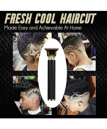 Yamloveme Trimmer Yamloveme Cordless Hair Clipper Professional Cordless Hair Clipper for Men Rechargeable Shaver Hair Clipper and Trimmer Set Gold - Buy Online on GoSupps.com