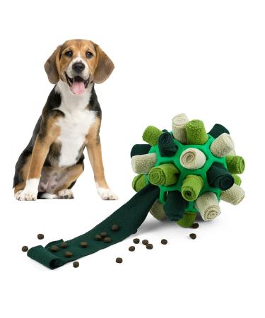 Larimuer sniffing ball for dogs sniffing car sniffing toys interactive dog toys portable pets snuffle ball toy for small medium -sized dogs pet (summer green) - Buy Online on GoSupps.com