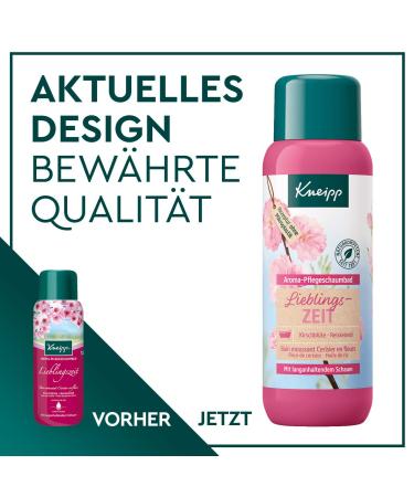 Kneipp Aroma Care Foam Bath - Favorite Time (400 ml) | Relaxing Floral Bath | International Shipping Available - Buy Online on GoSupps.com