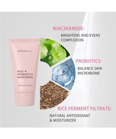 Facial Sunscreen - Facial Sunscreen Moisturizer | 50 ml Lightweight Sunscreen for Sports Travel Outdoor Activities Skin Care - Buy Online on GoSupps.com
