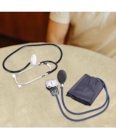 Healifty Manual Blood Pressure Cuff & Stethoscope Accurate Home Blood Pressure Monitor for Arm (Black) - Buy Online on GoSupps.com