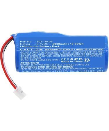 Buy Synergy Digital Equipment Battery for Minelab Equinox 800 | 5000mAh Li-ion Replacement | Ultra High Capacity - Buy Online on GoSupps.com