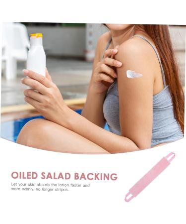 Healeved Flocking Back Strip Tanning Back Lotion Applicator Back Tanning Strap Self Tanning Mitt Applicator Bathroom Supplies Back Buddy Lotion Applicator) Fiber Pink Foot Accessories - Buy Online on GoSupps.com