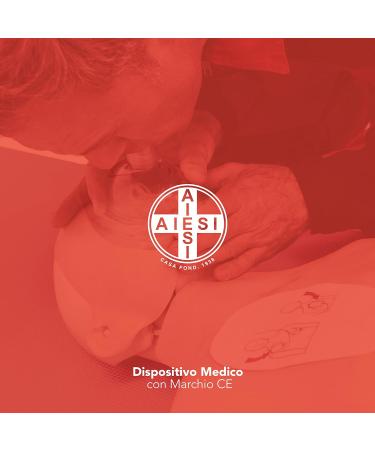 Buy AISI Pocket Mask - Professional Ventilation Mask with One-Way Valve & Filter - CPR Resuscitator 10-Pack for Emergency Care - International Shipping Available - Buy Online on GoSupps.com