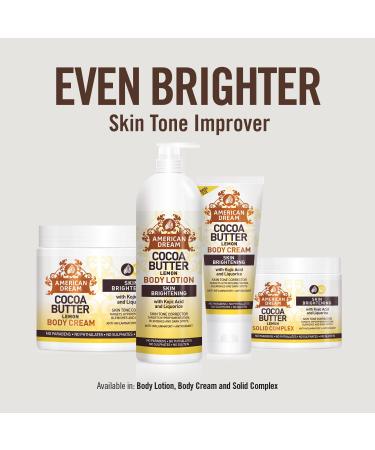 American Dream Cocoa Butter Lemon Solid Complex - 2oz Travel Size | Moisturizing & Nourishing | Shop Internationally - Buy Online on GoSupps.com