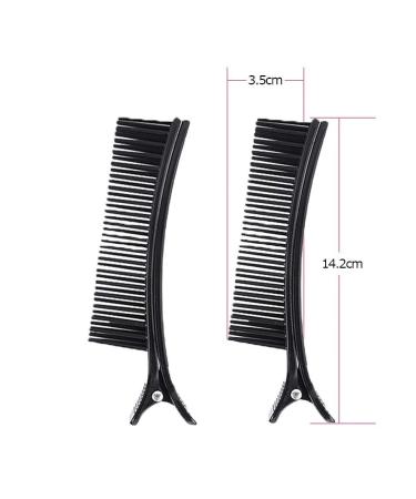 Big Size Hair Sectioning Clips with Durable Grip and Comb for Women, Girls, and Hairdressers - Set of 1 - Buy Online on GoSupps.com