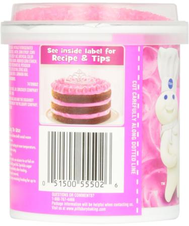 Pillsbury Funfetti Frosting Hot Pink Cake Icing - Buy Online on GoSupps.com