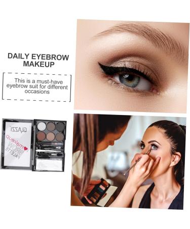 TOVINANNA 8 Sets Eyebrow Powder Set Cosmetic Supply Ow Kit Female Eyebrow Pencil Abs Miss Makeup Brush - Buy Online on GoSupps.com