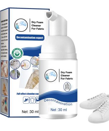 Laundry Stain Remover Rinse- Dry Foam Cleaner for Fabric | 30ml Clothes Oil Stain Remover Multi-purpose Stain Remover Removes Oil Paint Blood Pet Stains Maidong - Buy Online on GoSupps.com