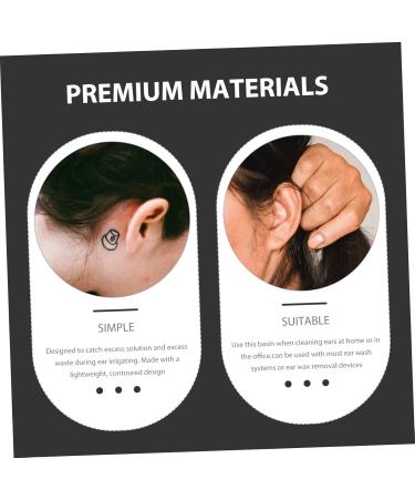 COLLBATH Ear Basin for Ear Wash Safe Comfortable Wash Basin for Irrigation Portable Easy to Carry - Buy Online on GoSupps.com