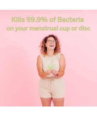 Pixie Cup Dust Menstrual Cup Sterilizer | Kill 99.9% of Germs | Portable Travel Period Cup Cleaner - Buy Online on GoSupps.com