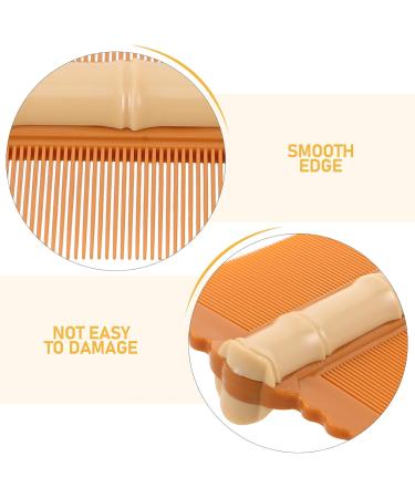 Lot de 4 Peignes Dents Fines Double Face Antipelliculaires en Plastique Beige Peignes de Soin du Cuir Chevelu pour Animaux et Humains Outil Polyvalent pour limination - Buy Online on GoSupps.com