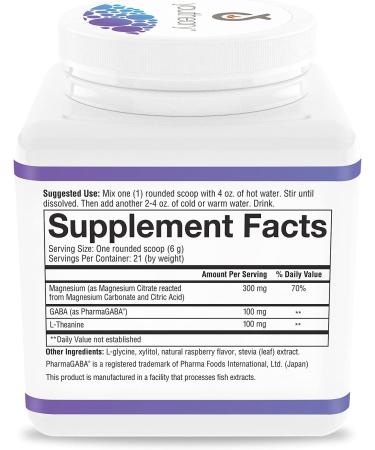 Youtheory Relax Magnesium Powder with L-Theanine - Stress Relief Berry Flavor 4.4 oz - Buy Online on GoSupps.com