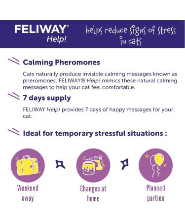 Feliway Help 3 Refill Pack White - Buy Online on GoSupps.com