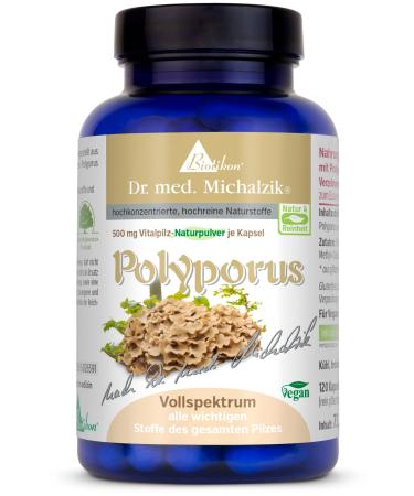 Biotikon Polyporus Dr med. Michalzik - Breeding Rabbit - Polyporus umbellatus 1000 mg - 120 Capsules - No Additives BIOTIKON