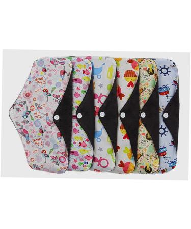 Mama Pads Cloth Towel - Washable & Reusable Menstrual Pad with Bamboo Charcoal Cotton - Portable Maternity Napkin - 1 Count - Buy Online on GoSupps.com