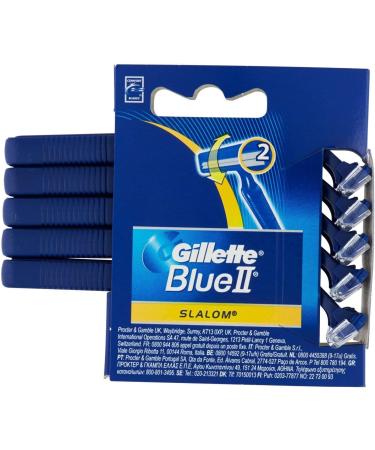 Buy Gillette Blue II Disposable Slalom Comfort Blades - International Shipping Available | Best Prices on Razor Blades - Buy Online on GoSupps.com