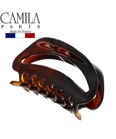 Camila Paris NV23 French Hair Clip for Women - Tortoise Shell 2 Inch Clamp - Luxury Styling Accessory - Made in France - Buy Online on GoSupps.com