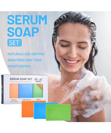 Anulely Moisturising Cleansing Piece Moisturising Soap Piece | Skin Revitalising Body Exfoliating Soap Piece with Natural Fragrance Gentle Bath Additives for Face Hands and - Buy Online on GoSupps.com