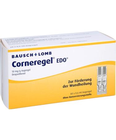 Buy Corneregel EDO Eye Gel - 60 Single Dose Pipettes for Effective Wound Healing | International Shipping Available - Buy Online on GoSupps.com