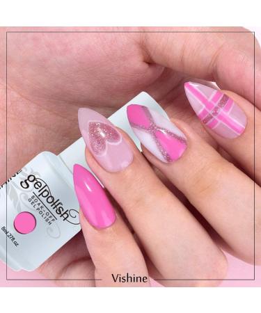 Vishine 6Pcs Soak Off LED UV Gel Nail Polish Varnish Nail Art Starter Kit Beauty Manicure Collection Set C001 6pcs C001 - Buy Online on GoSupps.com