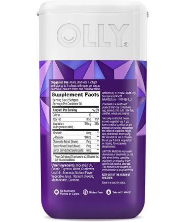 Buy OLLY Ultra Sleep 10mg Melatonin - 60 Softgels | Best Sleep Aid - Buy Online on GoSupps.com
